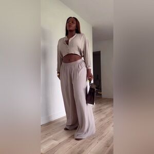 Zara pant set. Worn twice. Very tall girl friendly.